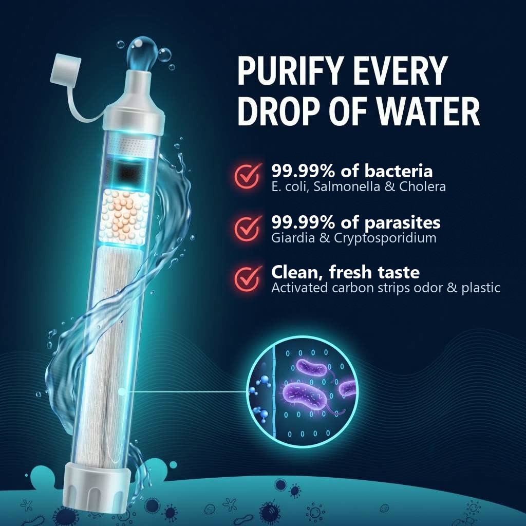 Purify every drop of water