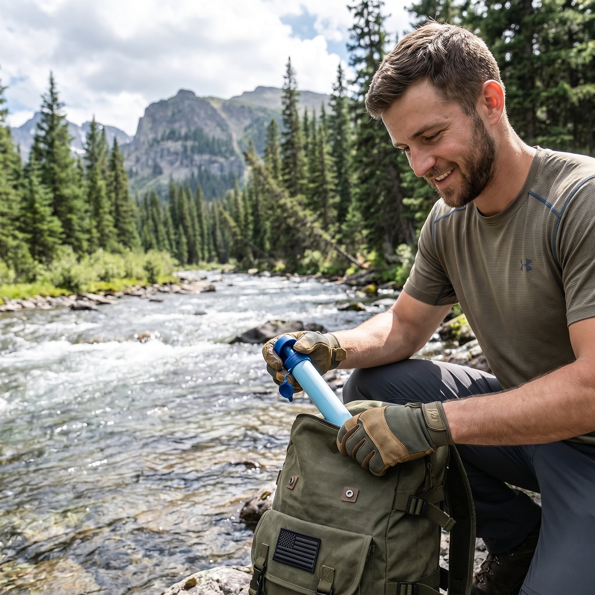 Virelx AquaGuard™ Portable Water Filter Straw