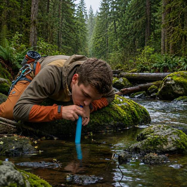 Virelx AquaGuard™ Portable Water Filter Straw